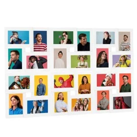 Collage photo frame for 4x photo (13x18 cm) white MDF by vidaXL, Photo frames - Ref: Foro24-332789, Price: 60,72 €, Discount: %