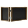 Marco de foto collage triple marrón claro 22x15cm+2x(10x15cm) by vidaXL, Photo frames - Ref: Foro24-332748, Price: 17,36 €, D...