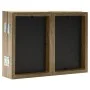Dreifacher Fotocollagen-Rahmen in hellem Braun, 22x15cm + 2x(10x15cm) von vidaXL, Bilderrahmen - Ref: Foro24-332748, Preis: 1...