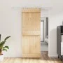 Sliding door with solid pine wood fittings 80x210 cm by vidaXL, Doors - Ref: Foro24-3203009, Price: 166,85 €, Discount: %