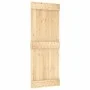 Sliding door with solid pine wood fittings 80x210 cm by vidaXL, Doors - Ref: Foro24-3203009, Price: 166,85 €, Discount: %