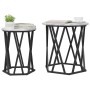 Mesa de Café 2 pcs Gris sonoma 50 x 50 x 50 cm