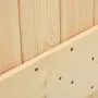 Schiebetür mit Beschlägen aus massivem Kiefernholz, 90 x 210 cm von vidaXL, Türen - Ref: Foro24-3203015, Preis: 199,40 €, Rab...