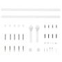 Puerta corredera con herrajes madera maciza de pino 90x210 cm de vidaXL, Puertas - Ref: Foro24-3203019, Precio: 198,55 €, Des...