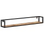 Wall shelves 2 units 120 cm rough mango wood by vidaXL, Shelves and shelves - Ref: Foro24-320673, Price: 102,83 €, Discount: %