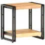 Mesa auxiliar de madera maciza de acacia 40x30x40 cm by vidaXL, Side tables - Ref: Foro24-320683, Price: 77,42 €, Discount: %