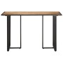 Massiver Esstisch aus rauem Mangoholz, 120 cm von vidaXL, Küchen- und Esstische - Ref: Foro24-320689, Preis: 164,80 €, Rabatt: %