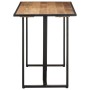 Massiver Esstisch aus rauem Mangoholz, 120 cm von vidaXL, Küchen- und Esstische - Ref: Foro24-320689, Preis: 164,80 €, Rabatt: %