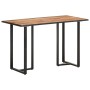 Massiver Esstisch aus rauem Mangoholz, 120 cm von vidaXL, Küchen- und Esstische - Ref: Foro24-320689, Preis: 164,80 €, Rabatt: %