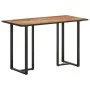 Solid rough mango wood dining table 120 cm by vidaXL, Kitchen and dining tables - Ref: Foro24-320689, Price: 162,26 €, Discou...