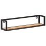 Estantes de pared 2 unidades 80 cm madera maciza acacia de vidaXL, Estantes y estanterías - Ref: Foro24-320672, Precio: 80,77...