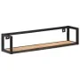 Estantes de pared 2 unidades 80 cm madera maciza acacia de vidaXL, Estantes y estanterías - Ref: Foro24-320672, Precio: 79,03...