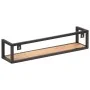 Estantes de pared 2 unidades 80 cm madera maciza acacia de vidaXL, Estantes y estanterías - Ref: Foro24-320672, Precio: 79,03...