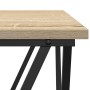 Mesa de Café Roble Sonoma 80 x 80 x 45 cm