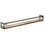 Wandregale 2 Stück 160 cm aus grobem Mangoholz von vidaXL, Regale und Regale - Ref: Foro24-320676, Preis: 114,61 €, Rabatt: %
