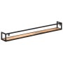 Wandregale 2 Stück 160 cm aus grobem Mangoholz von vidaXL, Regale und Regale - Ref: Foro24-320676, Preis: 116,95 €, Rabatt: %