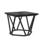 Mesa de Café 3 pcs Roble negro 50 x 50 x 40 cm