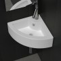 Weißes Waschbecken mit Überlauf 45x32x12,5 cm von vidaXL, Sinkt - Ref: Foro24-140697, Preis: 64,30 €, Rabatt: %