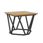 Mesa de Café 3 pcs Roble artisan 50 x 50 x 40 cm