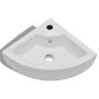 White washbasin with overflow 45x32x12.5 cm by vidaXL, Sinks - Ref: Foro24-140697, Price: 77,38 €, Discount: %