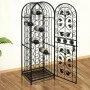 Metal wine rack for 45 bottles by vidaXL, Wine racks - Ref: Foro24-240939, Price: 136,27 €, Discount: %