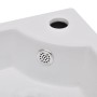 White washbasin with overflow 45x32x12.5 cm by vidaXL, Sinks - Ref: Foro24-140697, Price: 64,30 €, Discount: %