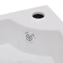 White washbasin with overflow 45x32x12.5 cm by vidaXL, Sinks - Ref: Foro24-140697, Price: 77,38 €, Discount: %