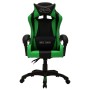 Gaming-Stuhl mit RGB-LED-Leuchten aus grünem und schwarzem Kunstleder von vidaXL, Bürostühle - Ref: Foro24-287999, Preis: 168...