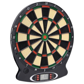 Diana electrónica con dardos polipropileno negro de vidaXL, Dianas - Ref: Foro24-93581, Precio: 30,86 €