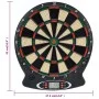 Elektronisches Ziel mit schwarzen Polypropylenpfeilen von vidaXL, Dianas - Ref: Foro24-93581, Preis: 30,37 €, Rabatt: %