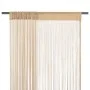 Cortinas de flecos 2 piezas 100x250 cm beige de vidaXL, Cortinas y visillos - Ref: Foro24-132404, Precio: 16,92 €, Descuento: %