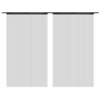 Fransenvorhänge 2 Stück 140x250 cm schwarz von vidaXL, Vorhänge und Gardinen - Ref: Foro24-132401, Preis: 26,95 €, Rabatt: %