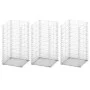 Gabion wall baskets galvanized wire 25x25x50cm 3 pcs by vidaXL, fence panels - Ref: Foro24-141044, Price: 34,22 €, Discount: %