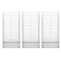 Gabion wall baskets galvanized wire 25x25x50cm 3 pcs by vidaXL, fence panels - Ref: Foro24-141044, Price: 34,22 €, Discount: %