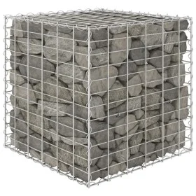 Kubisches Gabionenbett aus Stahldraht 60x60x60 cm von vidaXL, Töpfe und Pflanzgefäße - Ref: Foro24-145651, Preis: 45,51 €, Ra...