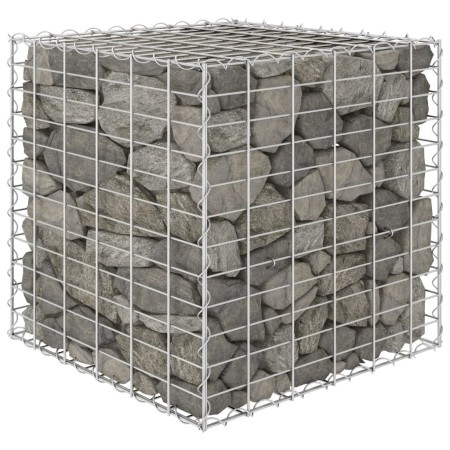 Kubisches Gabionenbett aus Stahldraht 60x60x60 cm von vidaXL, Töpfe und Pflanzgefäße - Ref: Foro24-145651, Preis: 45,52 €, Ra...