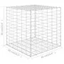 Kubisches Gabionenbett aus Stahldraht 60x60x60 cm von vidaXL, Töpfe und Pflanzgefäße - Ref: Foro24-145651, Preis: 46,90 €, Ra...