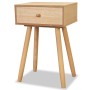 Bedside tables 2 pcs solid brown pine wood 40x30x61cm by vidaXL, Nightstands - Ref: Foro24-244742, Price: 105,08 €, Discount: %