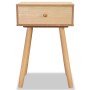 Bedside tables 2 pcs solid brown pine wood 40x30x61cm by vidaXL, Nightstands - Ref: Foro24-244742, Price: 105,08 €, Discount: %