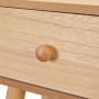 Mesitas de noche 2 uds madera maciza de pino marrón 40x30x61cm de vidaXL, Mesitas de noche - Ref: Foro24-244742, Precio: 105,...