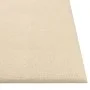 Paneles de pared 12 uds tela color crema 30x30 cm 1,08 m² by vidaXL, Wall covering - Ref: Foro24-343788, Price: 44,35 €, Disc...