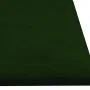 Wall panels 12 pcs dark green velvet 60x15 cm 1.08m² by vidaXL, Wall covering - Ref: Foro24-343837, Price: 48,19 €, Discount: %