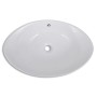 Ovales Waschbecken und Keramik-Überlaufloch 59x38,5 cm von vidaXL, Sinkt - Ref: Foro24-140679, Preis: 96,01 €, Rabatt: %