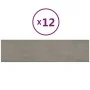 Wall panels 12 pcs light gray velvet 60x15 cm 1.08 m² by vidaXL, Wall covering - Ref: Foro24-343835, Price: 47,02 €, Discount: %