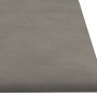 Wandpaneele 12 Stück hellgrauer Samt 60x15 cm 1,08 m² von vidaXL, Wandverkleidung - Ref: Foro24-343835, Preis: 47,96 €, Rabat...
