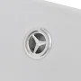 Oval washbasin and ceramic overflow hole 59x38.5 cm by vidaXL, Sinks - Ref: Foro24-140679, Price: 85,50 €, Discount: %