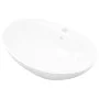 Lavabo de cerámica ovalado con orificio de grifo y rebosadero by vidaXL, Sinks - Ref: Foro24-140678, Price: 100,32 €, Discoun...