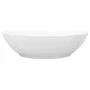 Lavabo de cerámica ovalado con orificio de grifo y rebosadero by vidaXL, Sinks - Ref: Foro24-140678, Price: 100,32 €, Discoun...