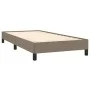 Taupe gray fabric bed frame 90x190 cm by vidaXL, Beds and slatted bases - Ref: Foro24-346684, Price: 77,42 €, Discount: %