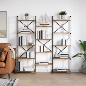 Estante de libros Madera vieja 156 x 25 x 167.5 cm en Librerías y estanterías | Comprar online en Foro24